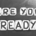 Message of urgency spelled out in block letters