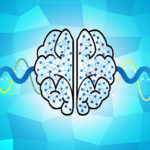 brain wave background
