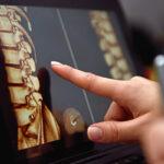 Hand pointing on X-rays