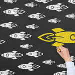 Drawing Change Concepts on Blackboard Background