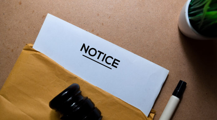 Notice of Disciplinary Action